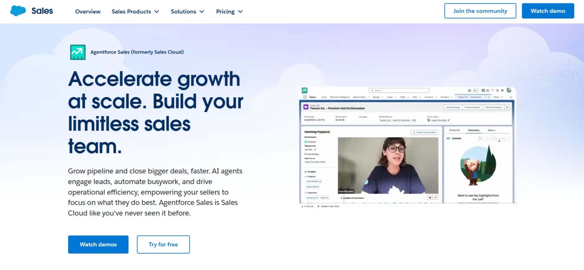 Agentforce AI Sales Agent