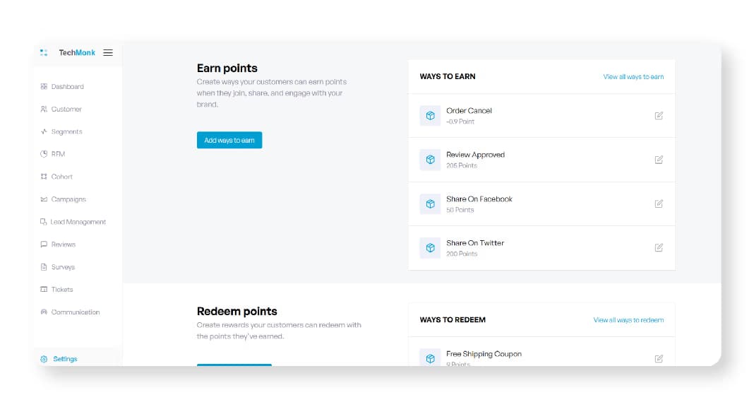 Loyalty Programs With TechMonk