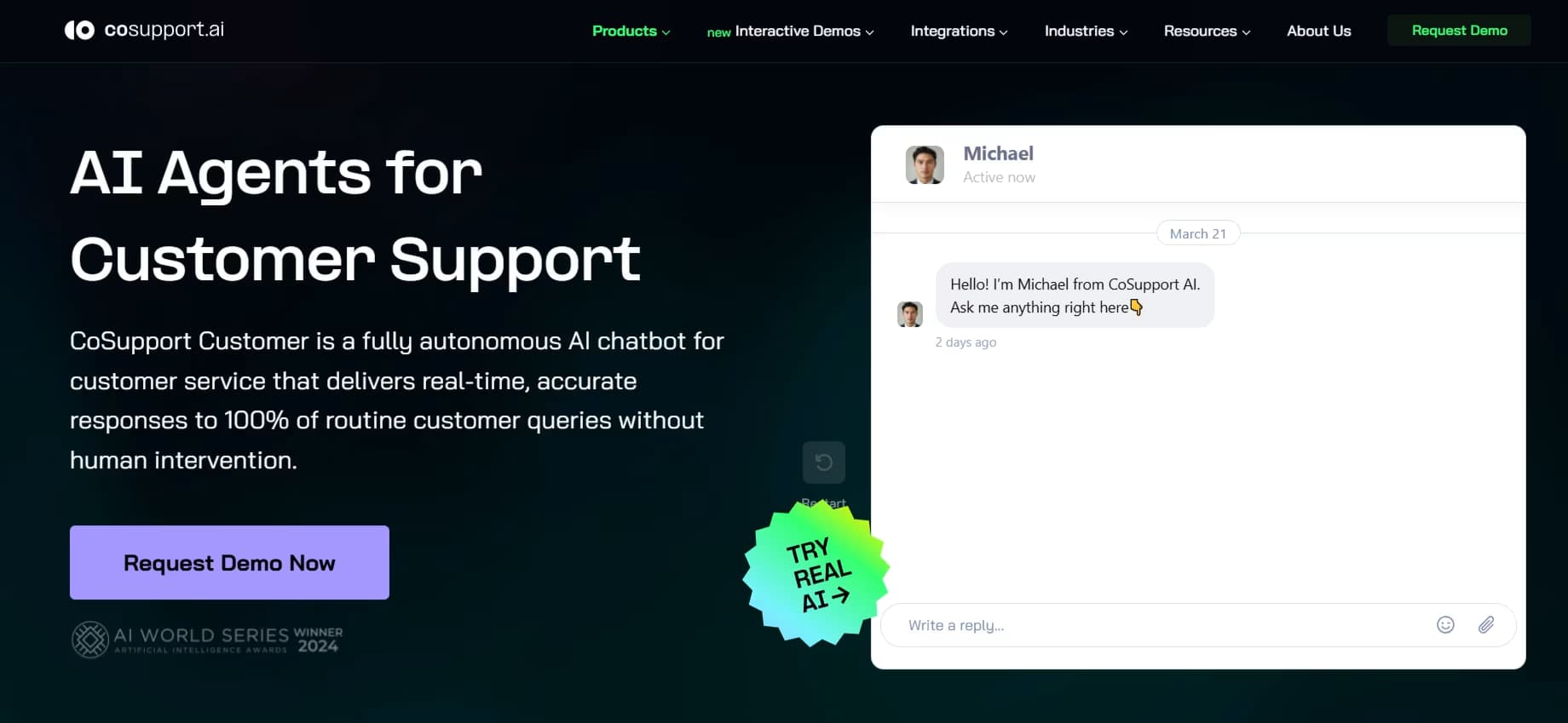 Cosupport Homepage